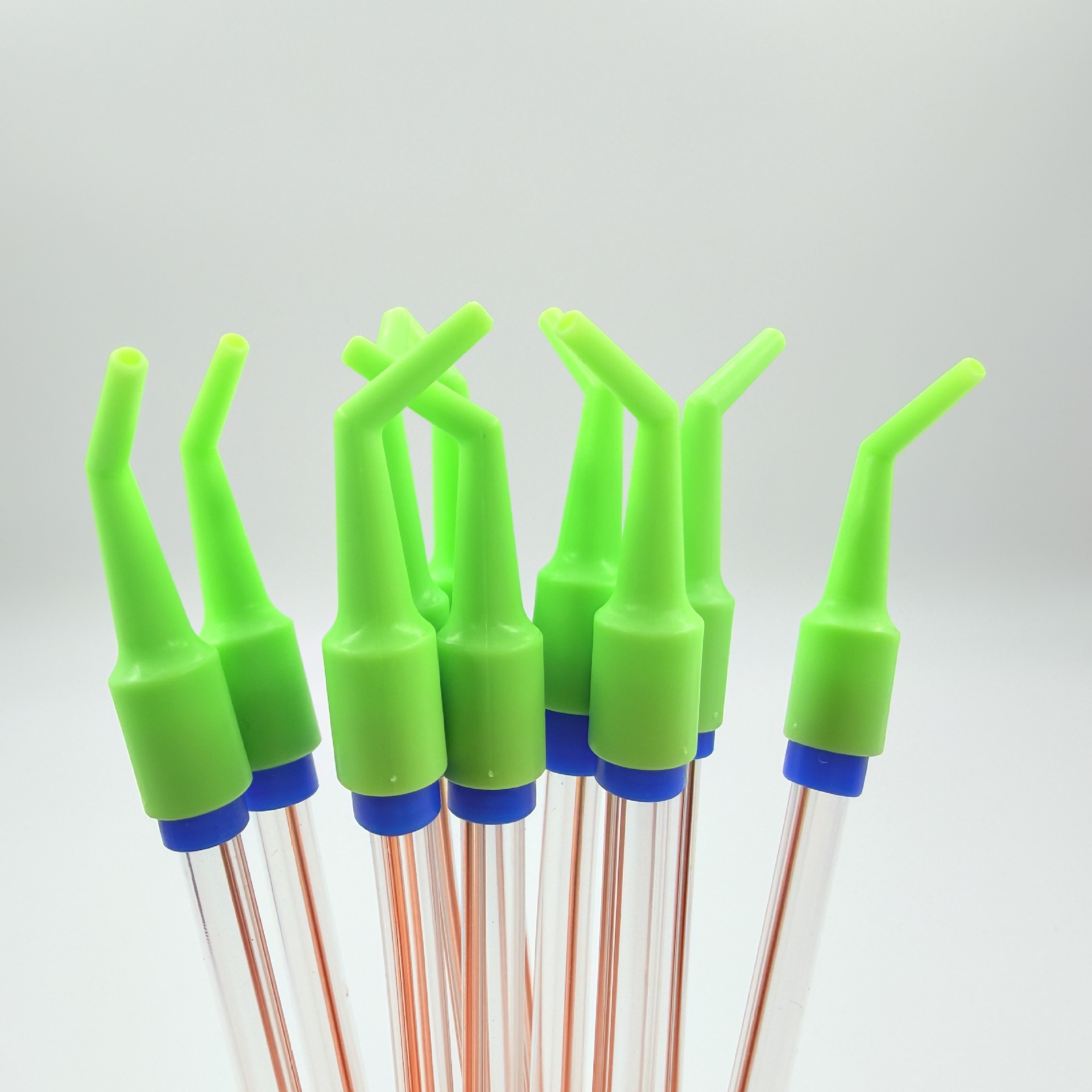 Reusable Straw - 10 個歯科用使い捨て吸引チップ変換ヘッド唾液排出器吸引チューブ曲げパイプ口腔手術ストローツール
