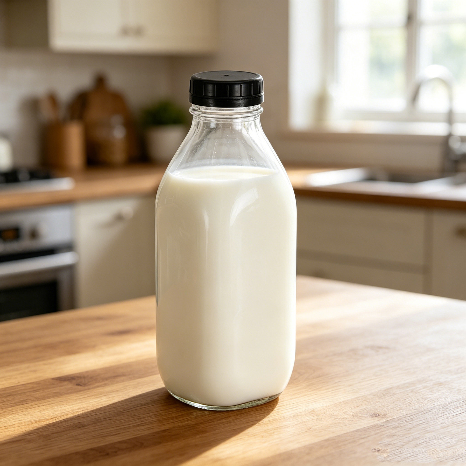 Reusable Bottle - 2個入り、再利用可能なガラス製ミルクボトル。漏れ防止設計で、冷たいコーヒー、ヨーグルト、飲料の保存に最適な透明な小型ボトル。