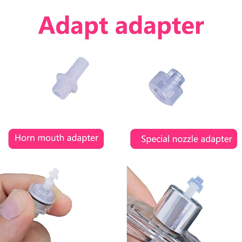 香水ボトル用アダプター2個入り。角口ノズルコネクターで、詰め - Reusable Bottle のレビューと価格