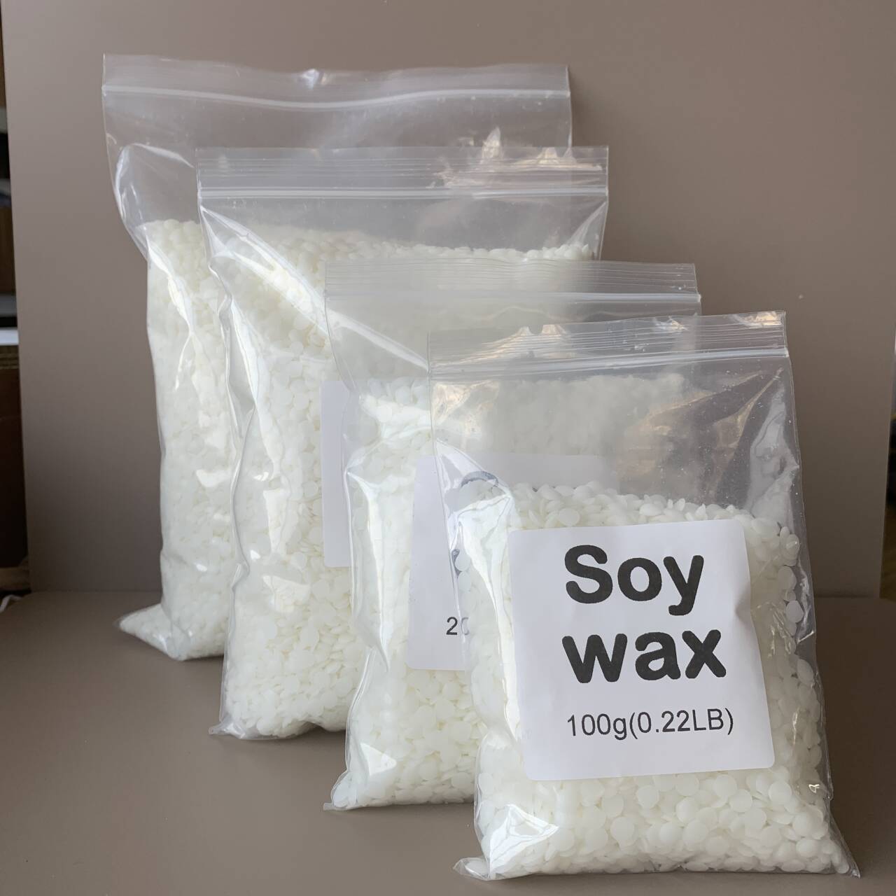 50g～1000g、100％天然大豆ワックス、パラフィン素材 - Beeswax Wrap のレビューと価格