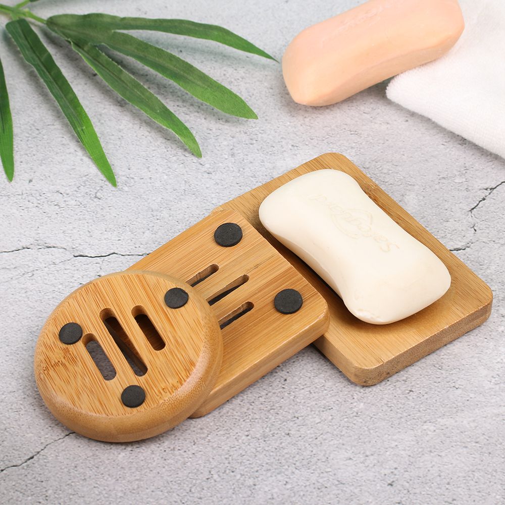 木製石鹸皿,ポータブル木製石鹸皿,バスソープホルダー,シャワ - Bamboo Cutlery のレビューと価格