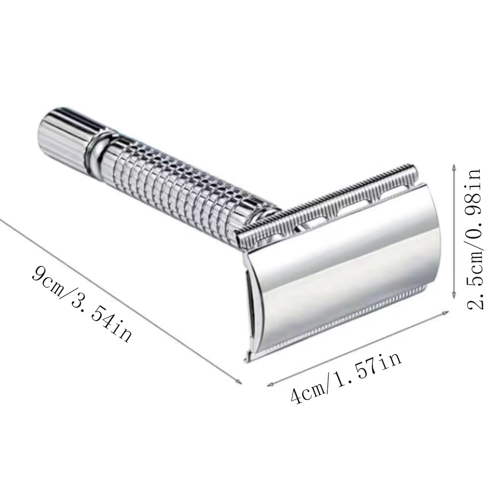 ステンレススチール製のショートハンドルクラシック安全カミソリ - Safety Razor Handle のレビューと価格
