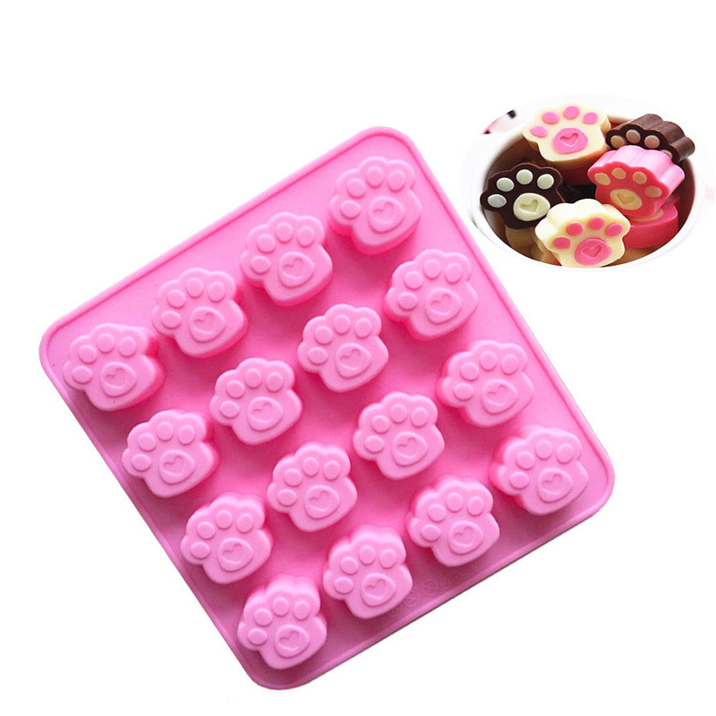猫の爪の形をしたチョコレート用シリコン型。DIYでケーキのデ - Eco Soap のレビューと価格
